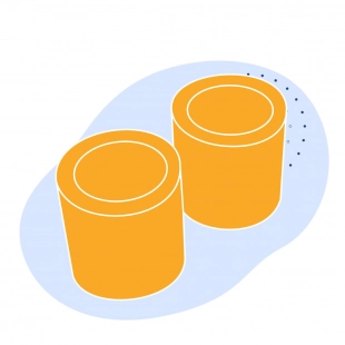 Капролоновая втулка 175х1400 мм черная ПА 6-МГ