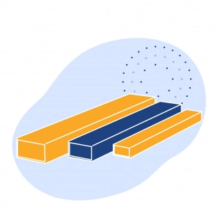 Профиль стальной прямоугольный сварной 180х75х6 мм Ст3сп ГОСТ 25577-83