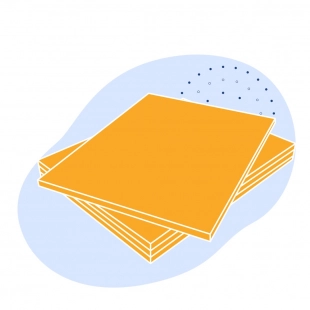 Текстолит листовой электротехнический 5 мм ЛТ ГОСТ 2910-74