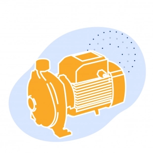 Вихревой консольный насос ВКС 4/28 А-1Г