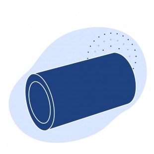 Полиэтиленовая газовая труба 630х57.3 мм SDR 11 ПЭ 80 черная