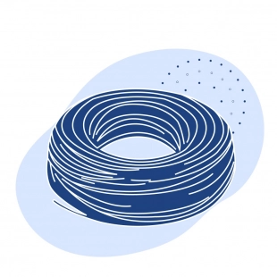 Канат авиационный оцинкованный (Ж) 3.2 мм 6х7(1+6)+1х7(1+6) ГОСТ 2172-80