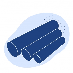 Труба ПНД газовая 180х16.4 мм SDR 11 ПЭ 80 ГОСТ Р 58121.2-2018