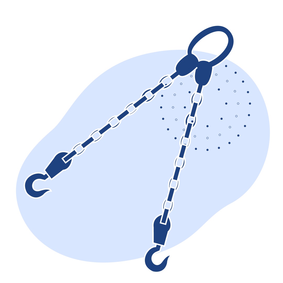 Строп цепной 2сц 2 м 17 т